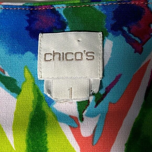 Chico’s Top Size 1 (8) Dolman Sleeves - Picture 7 of 9